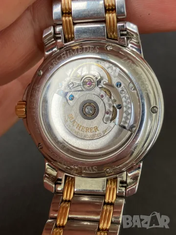 Bucherer Archimedes Automatic 2824 507 gold and steel, снимка 9 - Мъжки - 55340751