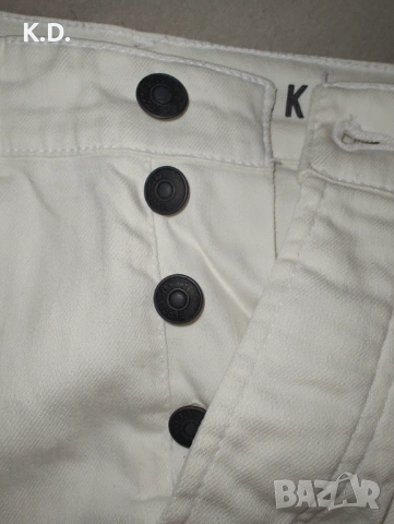 Мъжки бели дънки H&M , снимка 5 - Дънки - 54383687