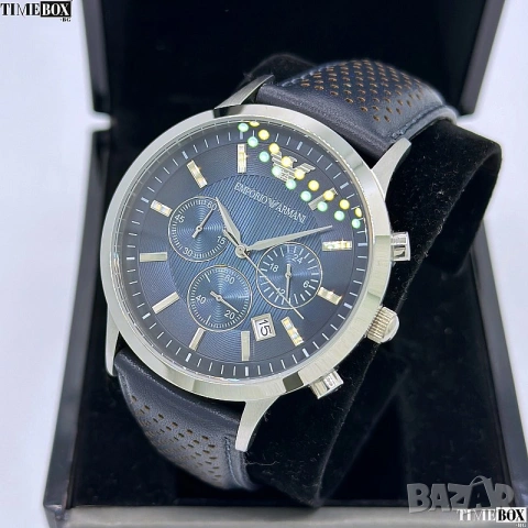 Emporio Armani AR2473 Renato Chronograph, снимка 2 - Мъжки - 38800944