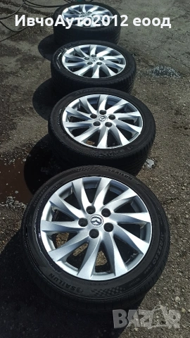 Алуминиеви джанти 17 Mazda , снимка 3 - Гуми и джанти - 53981775