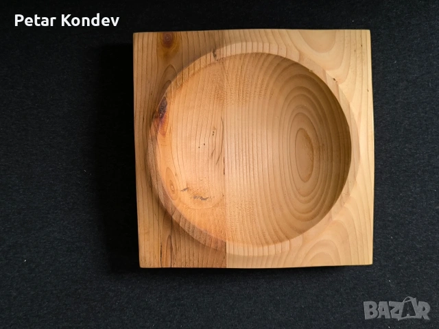 дървени панички купички , снимка 2 - Други - 54021983