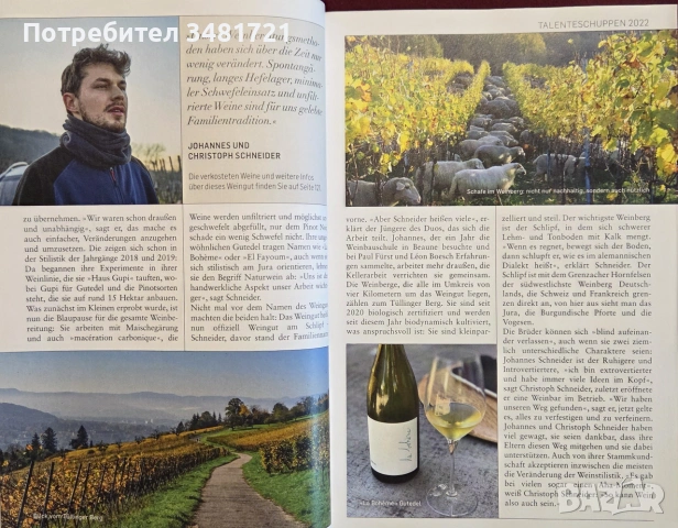 Справочник - вината на Германия 2022 / Falstaff Wein Guide Deutschland 2022, снимка 5 - Кулинария - 55064983