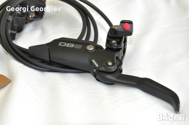 SRAM DB8 Stealth – пълен комплект спирачки + 2 диска 200 mm + 2 адаптера 20P-2, снимка 14 - Части за велосипеди - 55220481