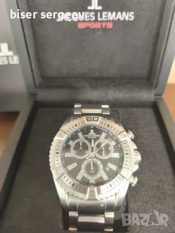 мъжки часовник Jacques Lemans, снимка 6 - Мъжки - 55408649