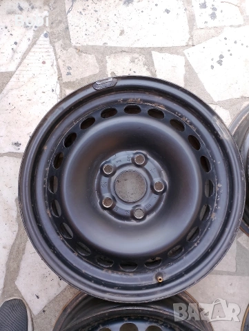 Железни джанти 13"4х100 и 15" 5х112, снимка 2 - Гуми и джанти - 55107715