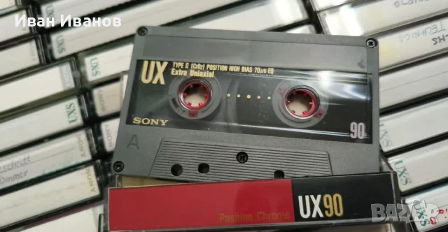 SONY UX-S; UX; BHF, AHF, CD-Alpha, Esprit-II, HF-S нов внос аудиокасети, снимка 5 - Аудио касети - 55356346