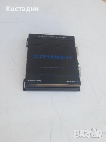 Авто усилвател Crunch  GPX500.2 , снимка 2 - Аксесоари и консумативи - 54337109