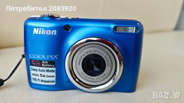 Продавам фотоапарат ,,Nikon'' L23