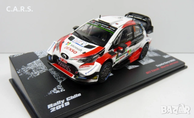НОВА Метална количка Toyota Yaris WRC - Мащаб 1:43, снимка 3 - Колекции - 54491909