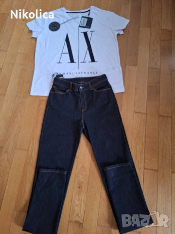 Дамски дънки Armani, размер 28, НОВИ!Оригинални!, снимка 8 - Дънки - 54877850
