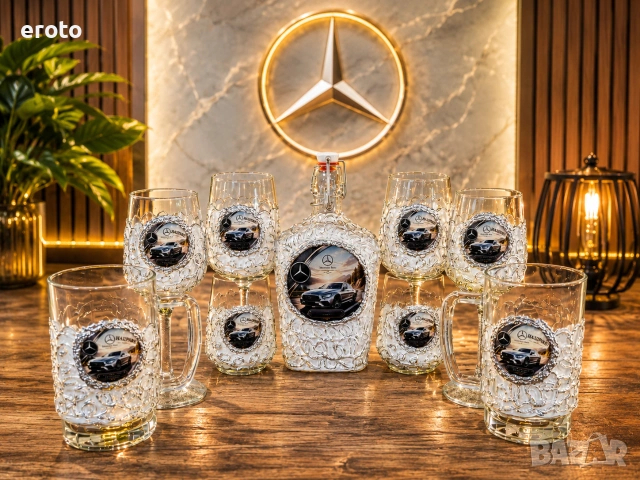  Луксозен комплект за фен на  "Mercedes-Benz" – ръчна изработка 