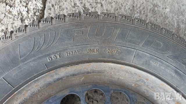 Джанти за WV R15 4х100 със зимни гуми 195х65х15 DOT 2617 - 80€, снимка 4 - Гуми и джанти - 54540755