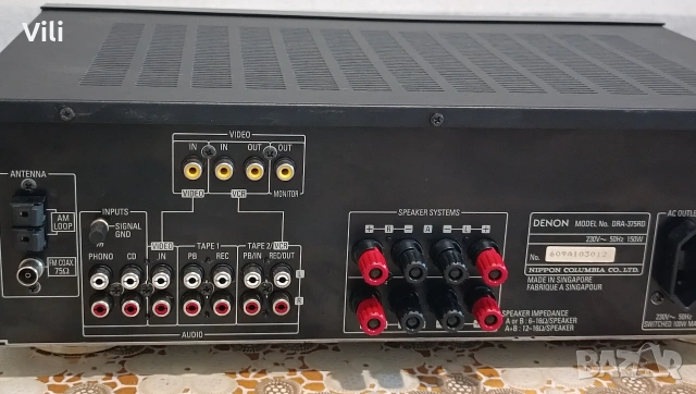 🔊 Denon DRA-375RD 🔊, снимка 9 - Ресийвъри, усилватели, смесителни пултове - 55192239