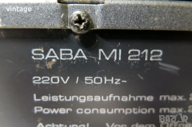 SABA MI 212_MT201, снимка 7 - Аудиосистеми - 54787096