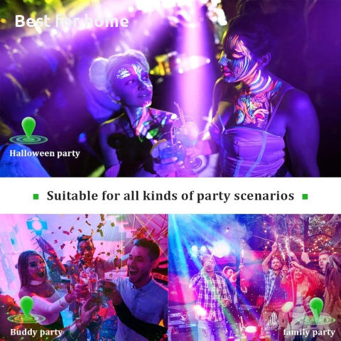 UV DJ светлини 100W Bee Eye стробоскоп сценично осветление диско светлина с лъчев модел , снимка 6 - Други - 54454269