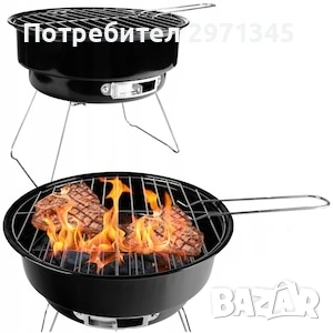 Ново!!! Туристическо сгъваемо барбекю + термочанта, снимка 3 - Други - 54984859