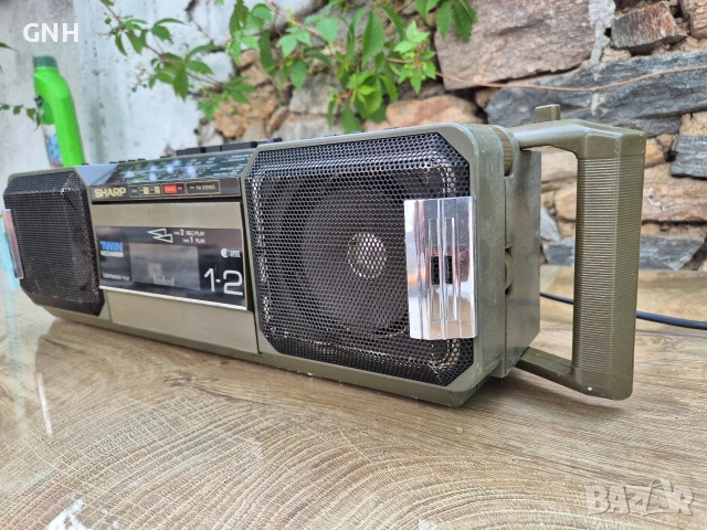 Радиокасетофон Sharp WQ-T281Z(GR), снимка 3 - Радиокасетофони, транзистори - 55191209