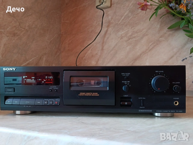 Касетен дек Sony tc k361, снимка 4 - Декове - 55185751
