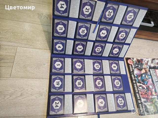 Коледен календар Marvel , Disney 100, снимка 3 - Нумизматика и бонистика - 54096857