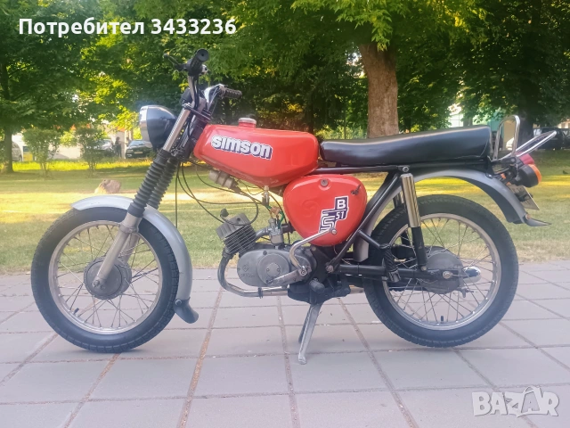 Simson s50 b1 Симсон S50B1 , снимка 2 - Мотоциклети и мототехника - 55195504