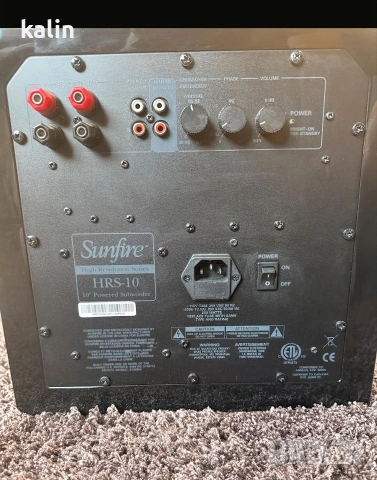 sunfire hrs 10 субуфер, снимка 2 - Тонколони - 54873951
