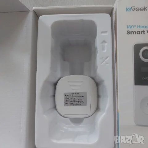 Смарт Видео Звънец ieGeek Bell J10 – 2K HD, 180 Изглед, AI Детекция & WiFi, снимка 6 - IP камери - 55463797