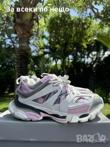 Balenciaga Track Sneaker "White/Pink" Дамски Маратонки👟Дамски Спортни Обувки Код ch94, снимка 5 - Маратонки - 55482648