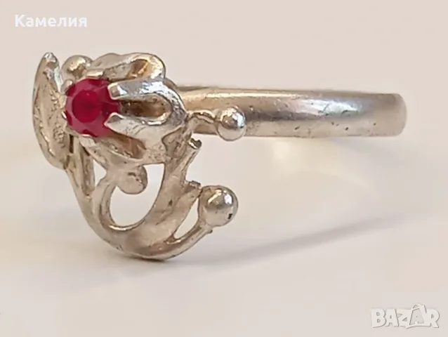 Руско сребро. Пръстен , снимка 7 - Пръстени - 55664424