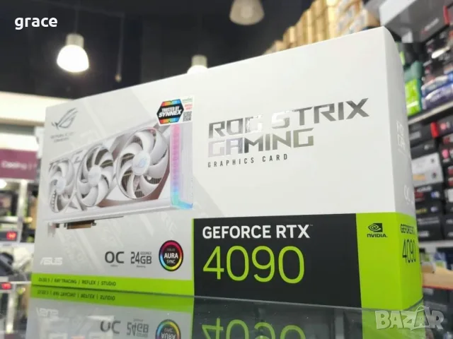 Nvidia GeForce RTX 4090 24GB GDDR6X graphics card founders Edition, снимка 2 - Видеокарти - 55431136