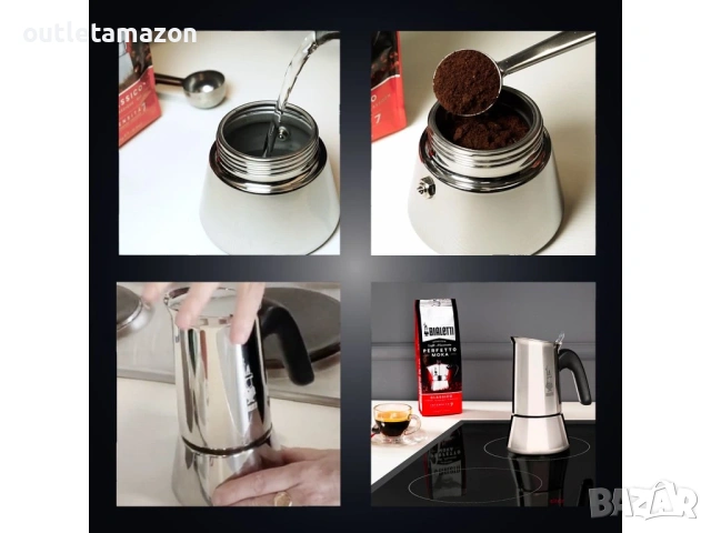 кафеварка Bialetti Venus за 2 кафета, снимка 3 - Кафемашини - 54446809