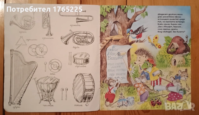 Концерт в гората, снимка 2 - Детски книжки - 54803800