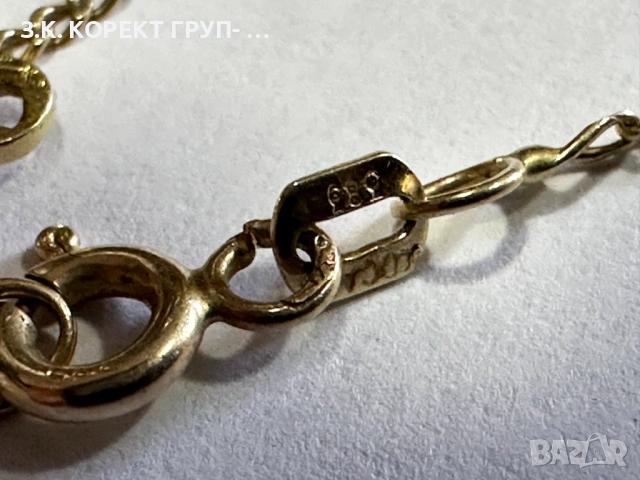 Златен синджир с кръст  14к, 2,78гр, снимка 8 - Колиета, медальони, синджири - 54320786