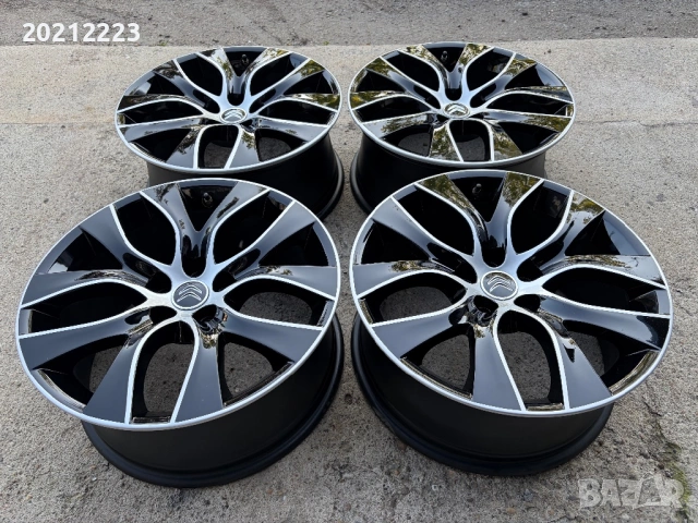 4 броя алуминиеви джанти за Citroen C5 18, снимка 4 - Гуми и джанти - 54776083