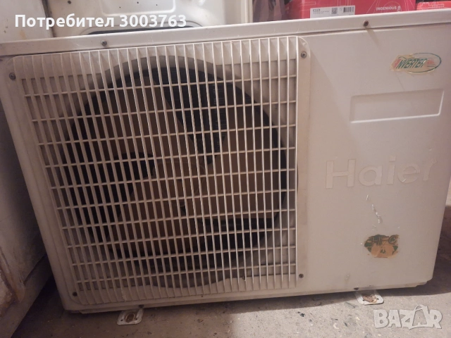 Прадавам климатик Haier девятка инверторен на части., снимка 5 - Климатици - 54396546