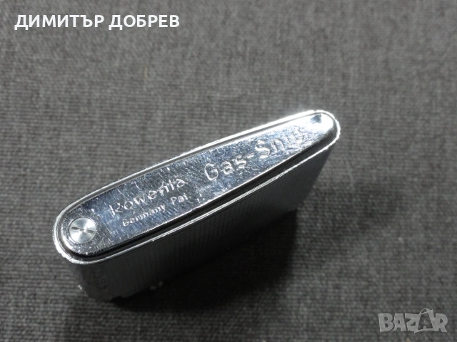 СТАРА РЕТРО ГАЗОВА ЗАПАЛКА ROWENTA GAS-SNIP GERMANY, снимка 8 - Антикварни и старинни предмети - 55273504