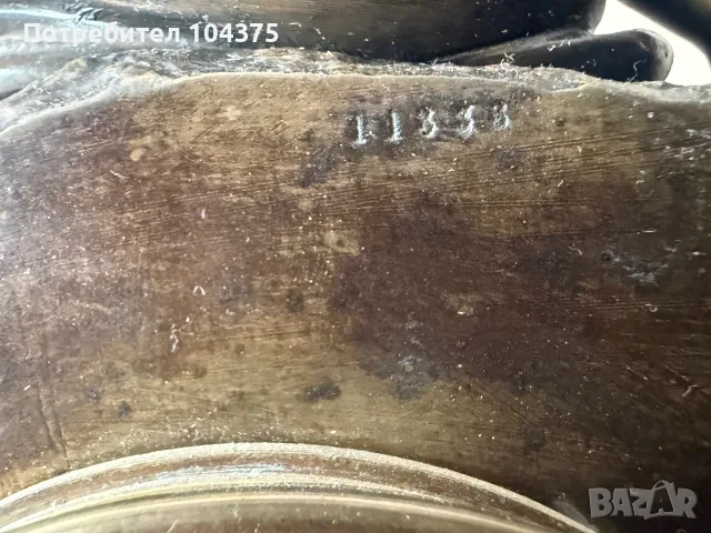 19 век. Бронзов часовник, снимка 5 - Антикварни и старинни предмети - 55681897