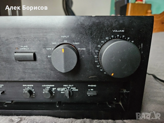 Стерео усилвател Yamaha AX-870, снимка 7 - Ресийвъри, усилватели, смесителни пултове - 54440475