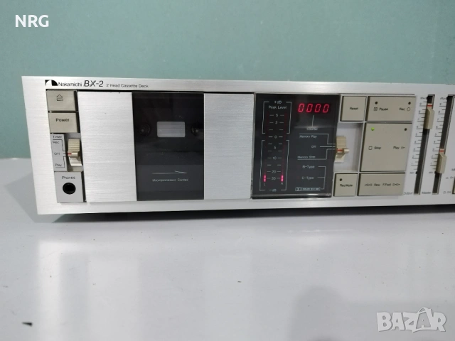 Nakamichi BX-2 Silver Cassette Deck, снимка 6 - Декове - 54402485