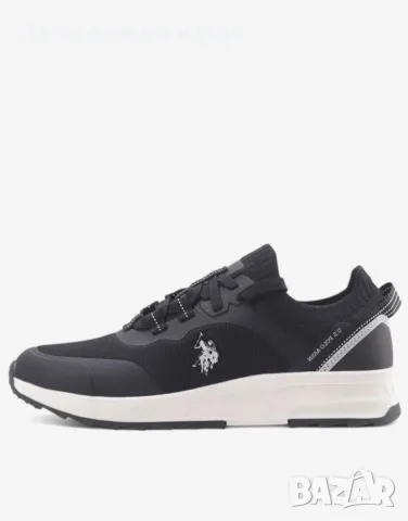 US POLO Assn Peyo 4Fx Shoes Black Дамски Маратонки👟Дамски Спортни Обувки Код P2823, снимка 4 - Джапанки - 55319971