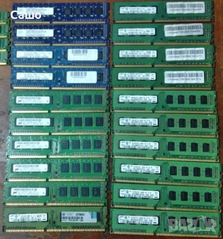 Рам памети sdram, ddr, ddr2, ddr3, ddr4