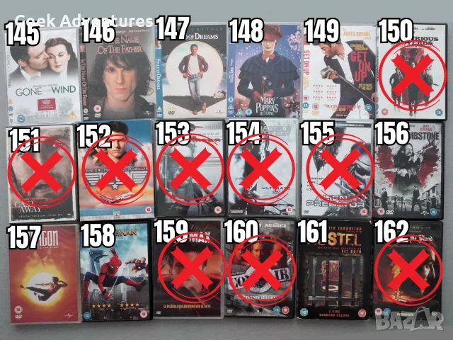 Екшън, Драма, Трилър, Ужаси Филми DVD's - Оригинални Филмови Дискове на Английски Език, снимка 10 - Екшън - 47015417