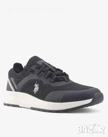 US POLO Assn Peyo 4Fx Shoes Black Дамски Маратонки👟Дамски Спортни Обувки Код P2823, снимка 5 - Джапанки - 55319971
