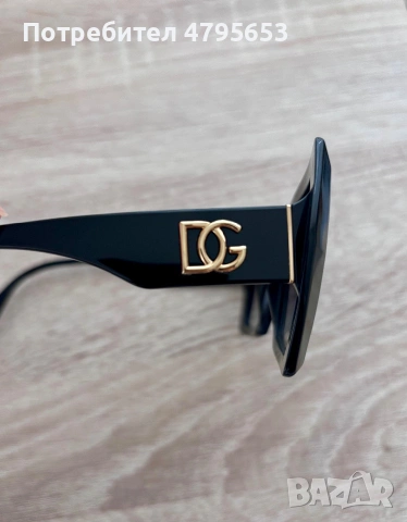 Дамски слънчеви очила DOLCE & GABBANA MONOGRAM DG4377-501/8G-54, снимка 7 - Слънчеви и диоптрични очила - 55138511