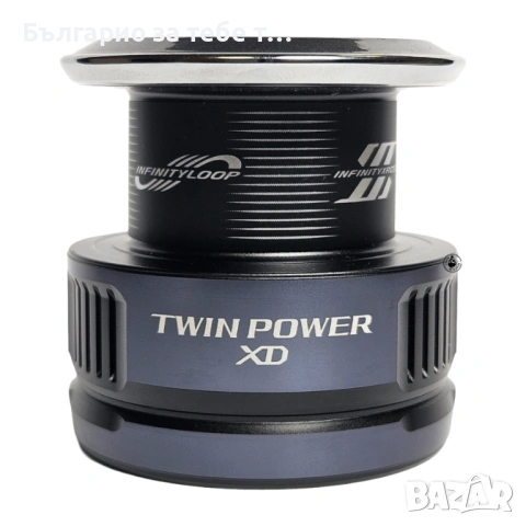 Въдица Yamaga Blanks BlueCurrent Wizy 610/4 pcs и резервна шпула Shimano 25 Twin Power C3000HG., снимка 6 - Въдици - 54081554