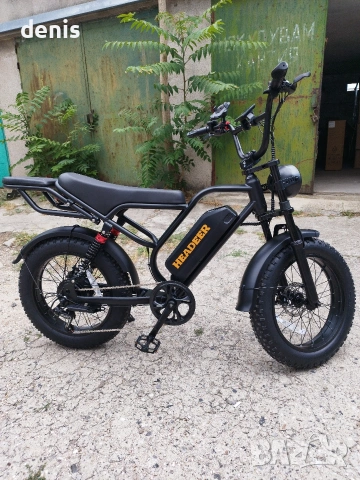 Електрически Велосипед Heeader BK20 (750W, 48V 20Ah) – Fat Bike , снимка 14 - Велосипеди - 55263092