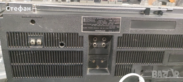 Hitachi Trk-8110w, снимка 4 - Радиокасетофони, транзистори - 54114051