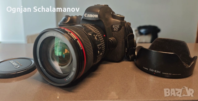 Продвам Canon 6D, Canon EF 70-200mm f/2.8L IS, Canon EF 24-105mm f/4L IS, снимка 8 - Обективи и филтри - 54085708