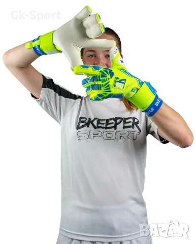 Вратарски ръкавици Bkeeper HIVE #26 Yellow размер 9, снимка 8 - Футбол - 55319192
