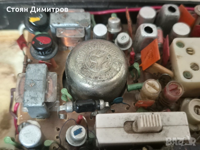 Ретро съветски радиоприемник Орбита от 1968г., снимка 7 - Радиокасетофони, транзистори - 54658246