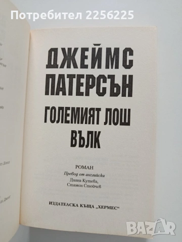 Големият лош вълк, снимка 4 - Художествена литература - 54369923